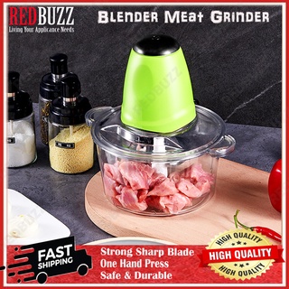 [Shop Malaysia] REDBUZZ Automatic Electric Mixer Meat Grinder Kitchen MultiFunction Food Processor Blender