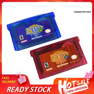 【Ready Stock】2Pcs Zelda Oracle of Seasons/Ages Game Card for GBA Game Boy Advance (1)