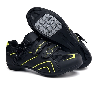 Professional Outdoor Cycling Shoes MTB Breathable Non-Locking Racing Road Bike Shoes Men Sneakers Non-Slip Cycling Bicycle Shoes