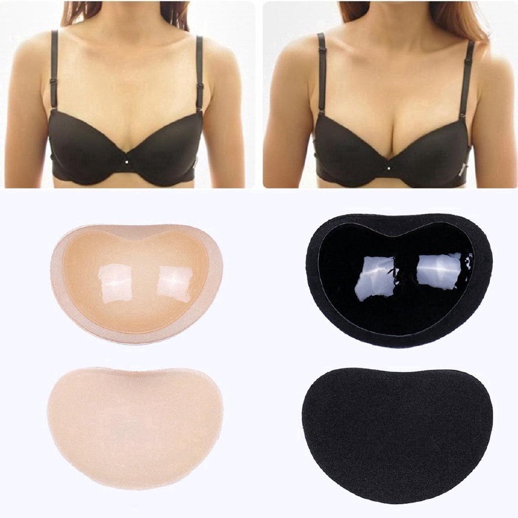 Silicone Sponge Insert Pads Gel Push Up Bra Breast Enhancer