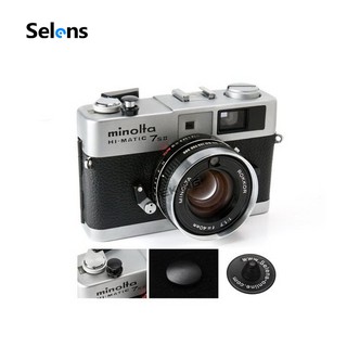 Selens Colorful Digital Camera Soft Shutter Button with Screw Black Convex