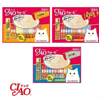 Ciao Churu Jumbo Mix Cat Treat 40 Sticks -Tuna Maguro/ Tuna Scallop/ Chicken Mix (1)