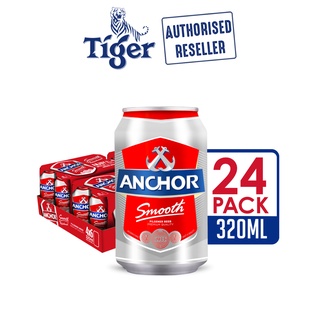 Anchor Smooth Pilsener Beer 320ml x 24 Cans