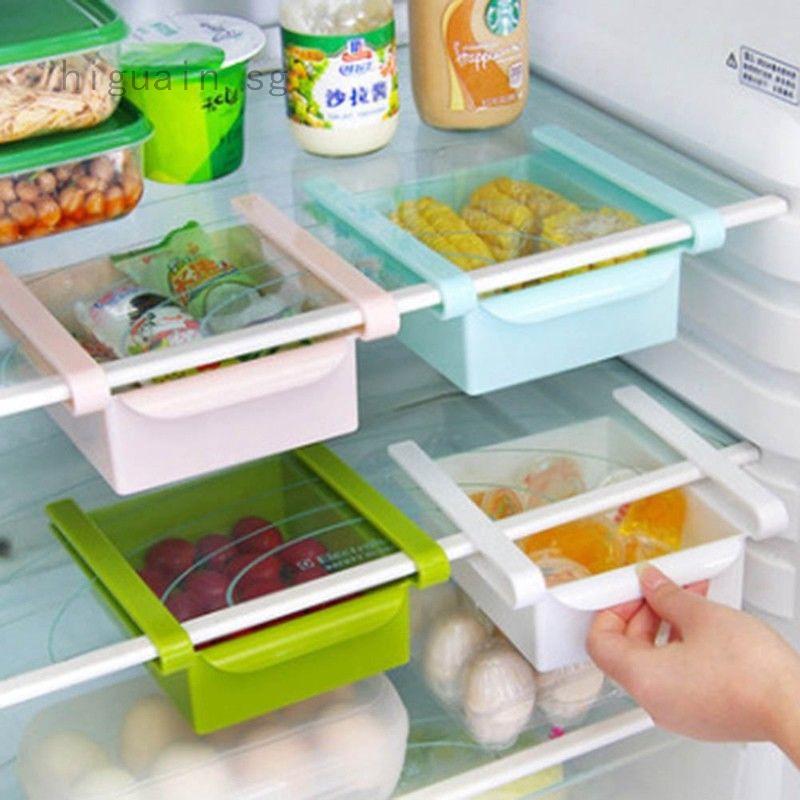 Kitchen Refrigerator Crisper Rack Container Food Fresh Storage Case Box Holder