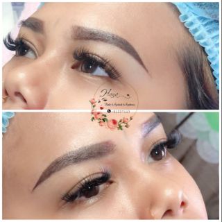 Embroidery eyebrows