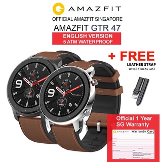 Official SG Amazfit GTR 47mm SmartWatch