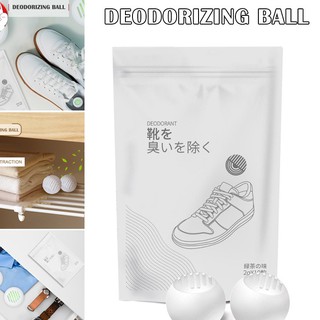 ◄❒₪✂GT⁂ 10 Pcs Odor Eliminator Ball Removal Deodorant for Shoes Sneakers Cabinet Drawers
