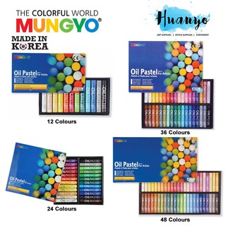 MUNGYO Oil Pastel24/36 for kids AND Gallery Artist Oil pastel for Artists 48 colours