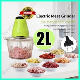[Shop Malaysia] BEST BUY Meat Grinder electric cooking machine Multipurpose blender/grinder meat and vegetables