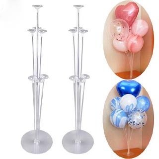Balloon Stand Kit Clear Table Desktop Holder Birthday Wedding Party Decoration