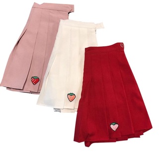 "BERRY ME" AA TENNIS SKIRT (WITH SAFETY PANTS)