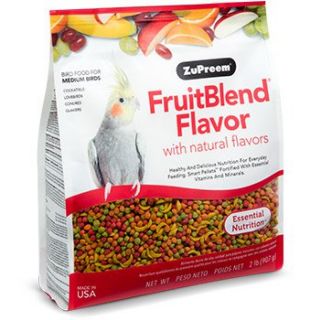 (Resealed pack 950g) Zupreem FruitBlend (Medium Birds)