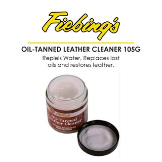Fiebing's Oil-Tanned Leather Cleaner 105g - Repels Water, Replaced lost oils and restore leather