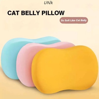 Spot cat belly pillow memory foam neck pillow slow rebound sleep aid pillow contour sponge pillow sleep pillow ergonomic