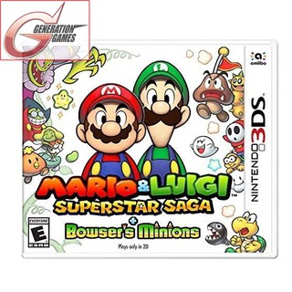 Nintendo 3DS Mario & Luigi Superstar Saga + Bowser's Minions (English)