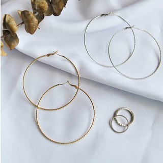 (925 Silver) Janet Classic Hoops