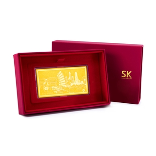 SK Jewellery Commemorating Singapore 999 Pure Gold Bar (0.5g)
