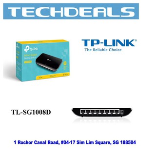 TP-Link TL-SF1008D 8-port 10/100M mini Desktop Switch