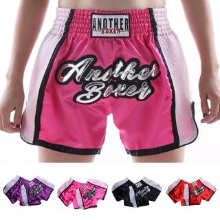 Boxing Shorts Kickboxing Fighting Muay Thai Adult/Kids Fitness Elastic waist Breathable Sporting Supply Unisex