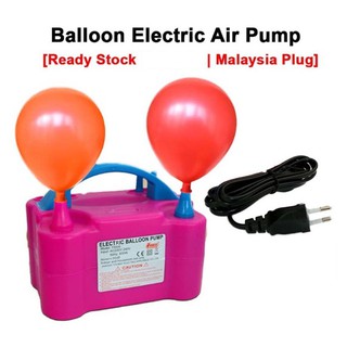 Electric Balloon Pump Ballon Air Pump Practical Electric Malaysia plug