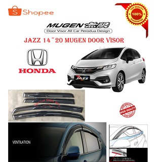 Honda Jazz 2014~2020 Mugen Door Visor (TULISAN fit )