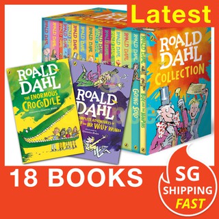 [CLEARANCE] Latest Roald Dahl Collection Box Set (18 or 16 Books)