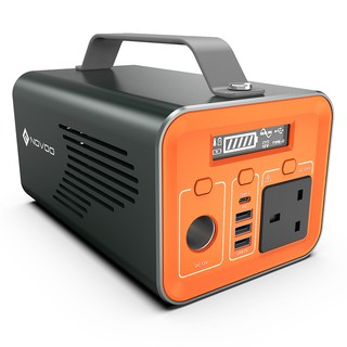 [NOVOO] 230Wh (62400mAh) Power Bank / Power Station with 200Watts AC Outlet, Type-C 60Watts Power Delivery input/output