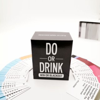 Do Or Drink Card Board Party Family Entertainment Adult Teenages Drinking Game Toy