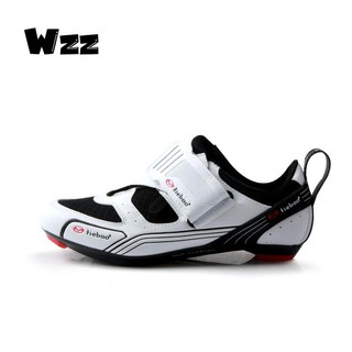 Triathlon professional cycling shoes lock shoes road bike shoes