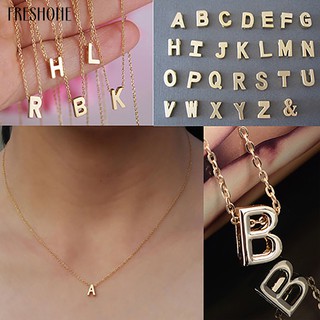 HOT freshone Women Jewelry Letter Link Charm Necklace