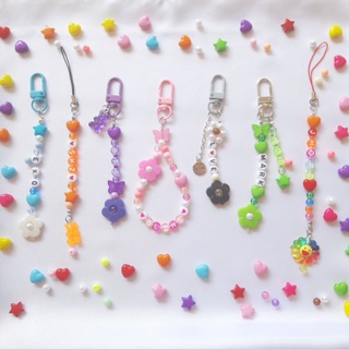 Custom Phone Strap / Key Chain / Cellphone Hanger / Keychain Kpop Beads Charm BTS / SVT / NCT