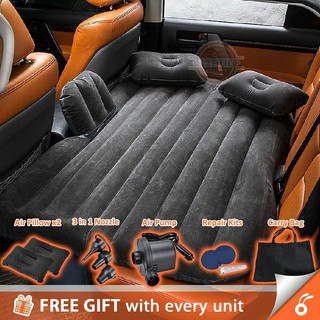 [Shop Malaysia] 💥HOT SELLING💥FULL SET Inflatable Car Bed Car Air Mattress for Backseat Free Pillows + Air Pump/Tilam Kereta /Tilam Angin