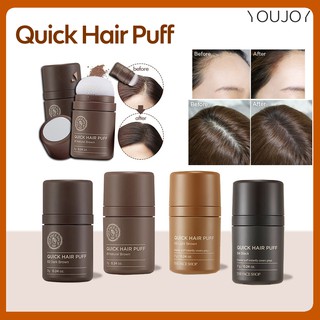 THE FACE SHOP// Quick Hair Puff 01 Natural Brown/ 02 Dark Brown/ 03 Light Brown/ 04 Black