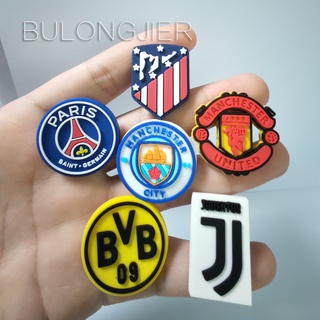 🌟Ready Stock🌟 For Crocs Jibbitz Pins Colorfully Football League DIY Shoes Charm Button