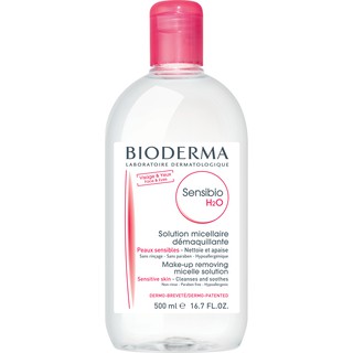 Bioderma Sensibio H2O 500ml Cleansing water. Best selling worldwide.