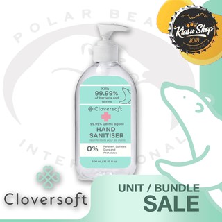 [Ready SG Stock] Cloversoft Bgone 70% isopropyl alcohol Gel hand sanitizers Kills 99.99% germs