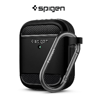 Spigen Apple AirPods 2nd Gen / 1st Gen Case Rugged Armor With Drop Protection and Inspired By Car Design