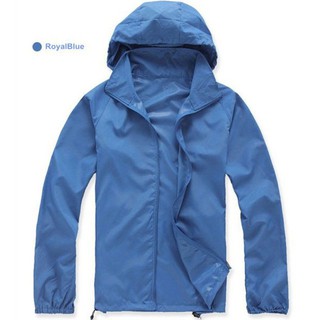 Men Women Quick Dry Hiking Jackets Sports Coat Waterproof Sun-Protective Outdoor (1)