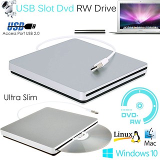 External CD Drive USB 2.0 Slim DVD-RW Drive Burner Writer DVD Drive
