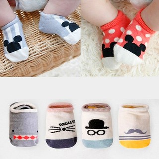 6PAIRS/SET Cotton Cute Boys Girls Baby Sock Fashion Cartoon Soft Floor Baby Sock