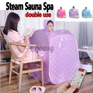 1000W Portable 2L Home Steam Sauna Spa Full Body Slimming Loss Weight Detox