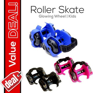 [Shop Malaysia] Kasut Roda Budak Roda Lampu / Kids Roller Blade Shoe With Colourful Blade / Roller Sakte Shoe Kids