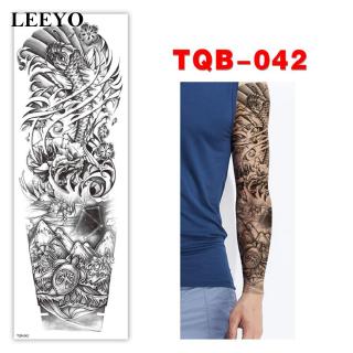 Fake Tattoo Full Arm 1 Sheet Waterproof Body For Man Women Fake Tattoo Hot