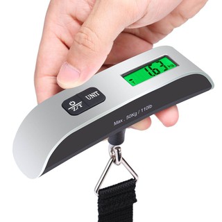 50kg Luggage Scale Travel Bag Hanging Balance Weight Electronic Digital Scales