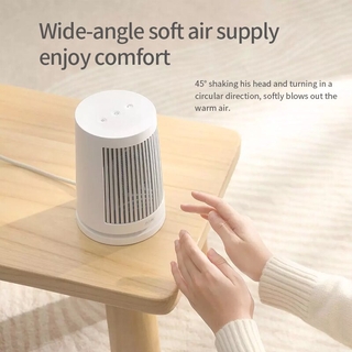 2021 Newest Xiaomi Mijia Electric Heaters Fan Countertop Mini Home Room Convenient Fast Energy Saving Warmer For Winter PTC Ceramic Heating