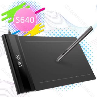 VEIKK S640 drawing board 4 X 6 inch Digital Drawing Pen Tablet with 8192 Levels Passive Pen
