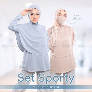 Dryfit Muslim Sporty Clothes