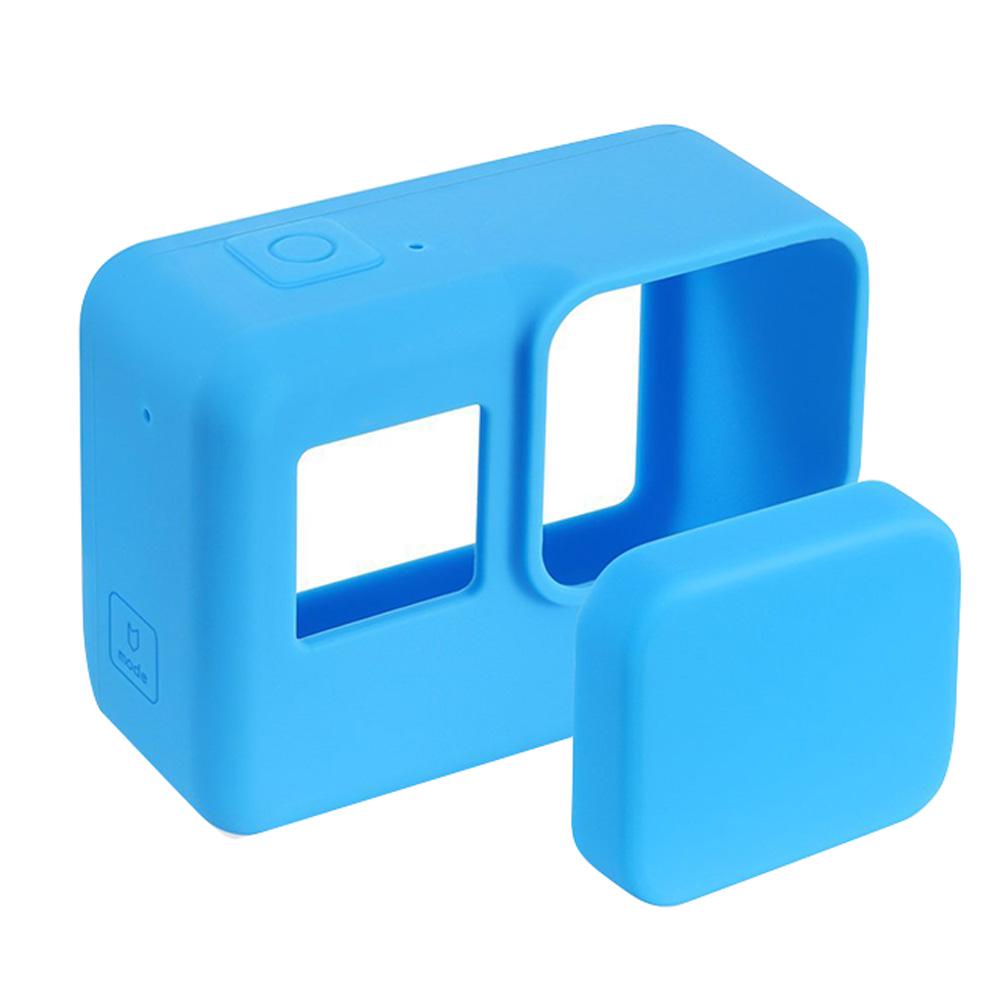 Anti Scratch Protective Case Action Camera Durable Soft Accessories Silicone With Lens Cap Portable For Gopro Hero 5 6 7