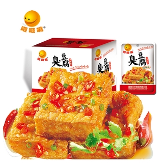 咂咂嘴臭豆腐 Spicy Dried Tofu Spicy Snacks 25g*30 Packs