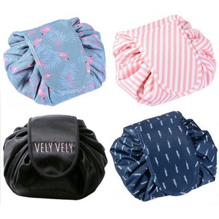 Korean Slacker Cosmetic Bag Travel Bag Organizer Make Up Pouch Waterproof